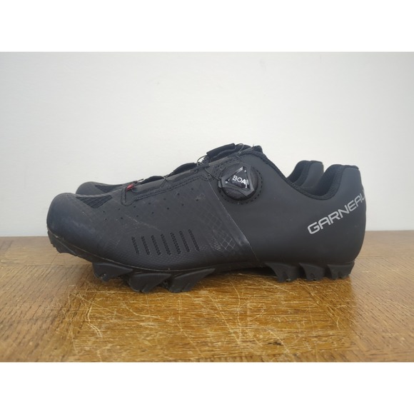 Other - Garneau‎ Men's Bike Cycling Clip Shoes Ergo Grip - Black BOA Canada Sz US 7